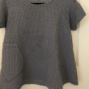 Cotton Short Sleeve Swing Top